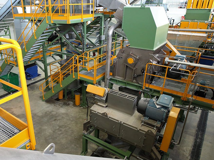 Previero – Sorema Wet Grinder for Po Blown Film Washing & Recycling Plant